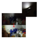 Conjunto de 3 luminárias LED para dobradiças Eastjing, luzes eficientes para armários e móveis com iluminação suave.