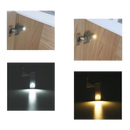 Conjunto de 3 luminárias LED para dobradiças Eastjing, luzes discretas para armários e móveis com iluminação eficiente