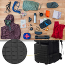 Mochila de camping resistente à água da Colaxi, com capacidade de 50L e painel de malha respirável, ideal para aventuras ao ar livre.