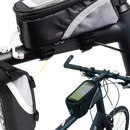 Sacoche impermeável da Sodial para telefone, fixa facilmente no guidão de bicicleta para uso em ciclismo.