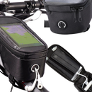 Sacoche impermeável para telefone de ciclismo da Sodial, fixa no guidão do bicicleta, com design funcional e proteção contra água