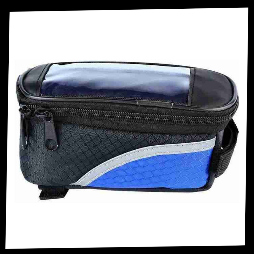 Sacoche impermeável para telefone de ciclismo Sodial, fixa no guidão, protege o celular contra água e poeira durante passeios de bicicleta.