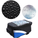 Bolsa impermeável para celular de ciclismo da Sodial, fixa no guidão da bicicleta, proteção contra água e condições climáticas.