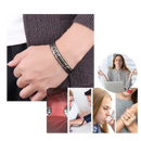 Pulseira magnética Spencer para perda de peso, acessório de treino e fitness com detalhes visíveis na imagem.