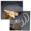 Cobertor lesté para terapia por pressão profunda da marca Nex, com tecido macio e peso distribuído para relaxamento e alívio.
