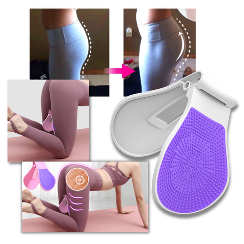 Aparelho de treino para quadris Fongwan, corpo em posição de exercícios de fitness para fortalecer e tonificar os quadris.