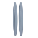 Faixa de proteção refletiva para para-choques de avião da marca Abcelit, em cor branca, para peças e acessórios aeronáuticos.