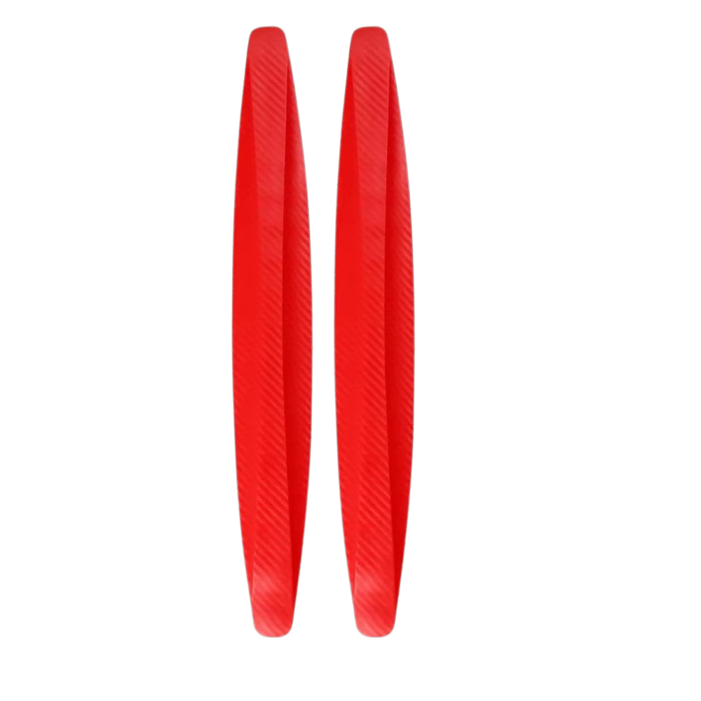 Faixa de proteção refletiva para para-choques de avião, marca Abcelit, em material branco, acessório de segurança para aeronaves.