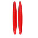 Faixa de proteção refletiva para para-choques de avião, marca Abcelit, em material branco, acessório de segurança para aeronaves.