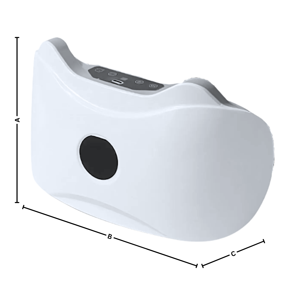 Plataforma vibrante Aoibox para massagem e estímulo muscular sem fio, com design compacto e superfície de uso.