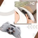 Plataforma vibrante Aoibox para massagem muscular sem fio, estimulador de músculos com design compacto e funcionalidade avançada.