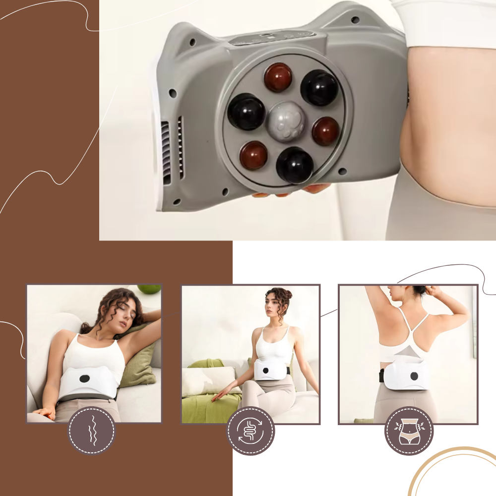 Plataforma vibrante Aoibox para massagem muscular, com diferentes modos de estimulação, sem fio e fácil de usar.