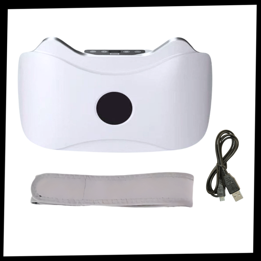 Plataforma vibrante Aoibox para massagem muscular sem fio, estimulador de músculos para tonificação e relaxamento corporal.