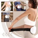 Plataforma vibratória Aoibox para massagem e estímulo muscular sem fio, usada para exercícios e tonificação muscular.