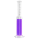 Gel de proteção ativa para vaso sanitário JikoLiving, fragrância de perfume de interior, embalagem roxa.