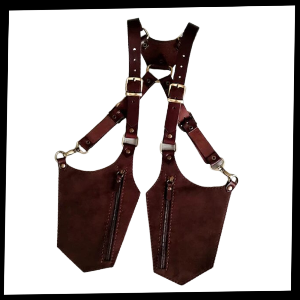 Bolsa vintage anti-roubo preta da Adesignstore, estilo clássico para uso diário e proteção segura.