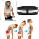 Cinta lombar ajustável Zlotych para suporte dorsal, com design ergonômico e tecido respirável para conforto e estabilidade.