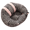 Almofada higienizadora ajustável para bebê da Sannedong, com estampa de leopardo, ideal para mobiliário de bebê e recém-nascidos.