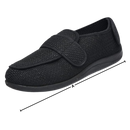 Sapatos ortopédicos ajustáveis Silvert's para pés diabéticos, com design confortável e suporte para alívio de pressão.