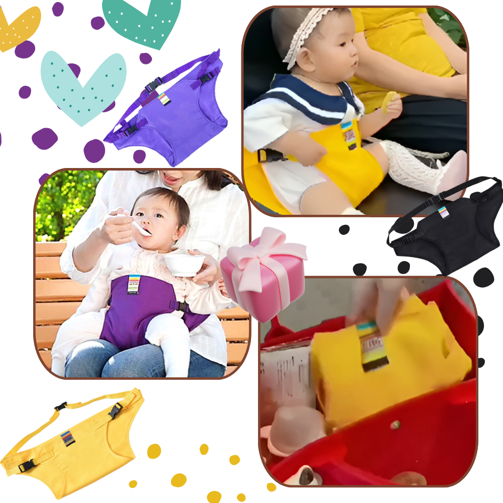 Harnais ajustável e portátil para cadeira alta, acessório leve e ultraleve da Glorystar para segurança infantil.