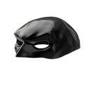 Máscara de gato Batman da Merbary, máscara de 9cm com design fofo de Batman para pets.