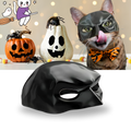 Máscara de Batman para gatos da Merbary, acessório divertido e fofo para pets, com design de máscara do Homem-Morcego.