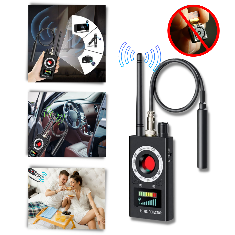 Detectores de escuta Vito de frequência avançada, dispositivo de comunicação para localização de microfones ocultos.