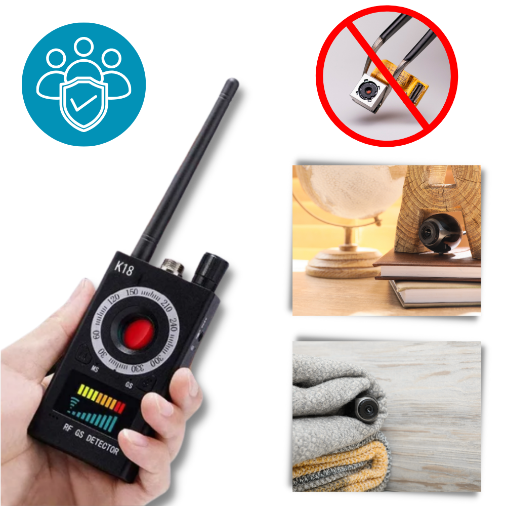 Detectores de escuta avançados Vito para comunicações, dispositivo de alta frequência para detectar microfones ocultos.