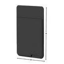 Porta-cartões adesivo para telefone Bosheng, design estético, compatível com modelos de telefonia, com espaço para cartões e dinheiro.