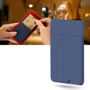 Porta-cartões adesivo para telefone Bosheng, design estético com espaço para cartões em uma capa de telefone.