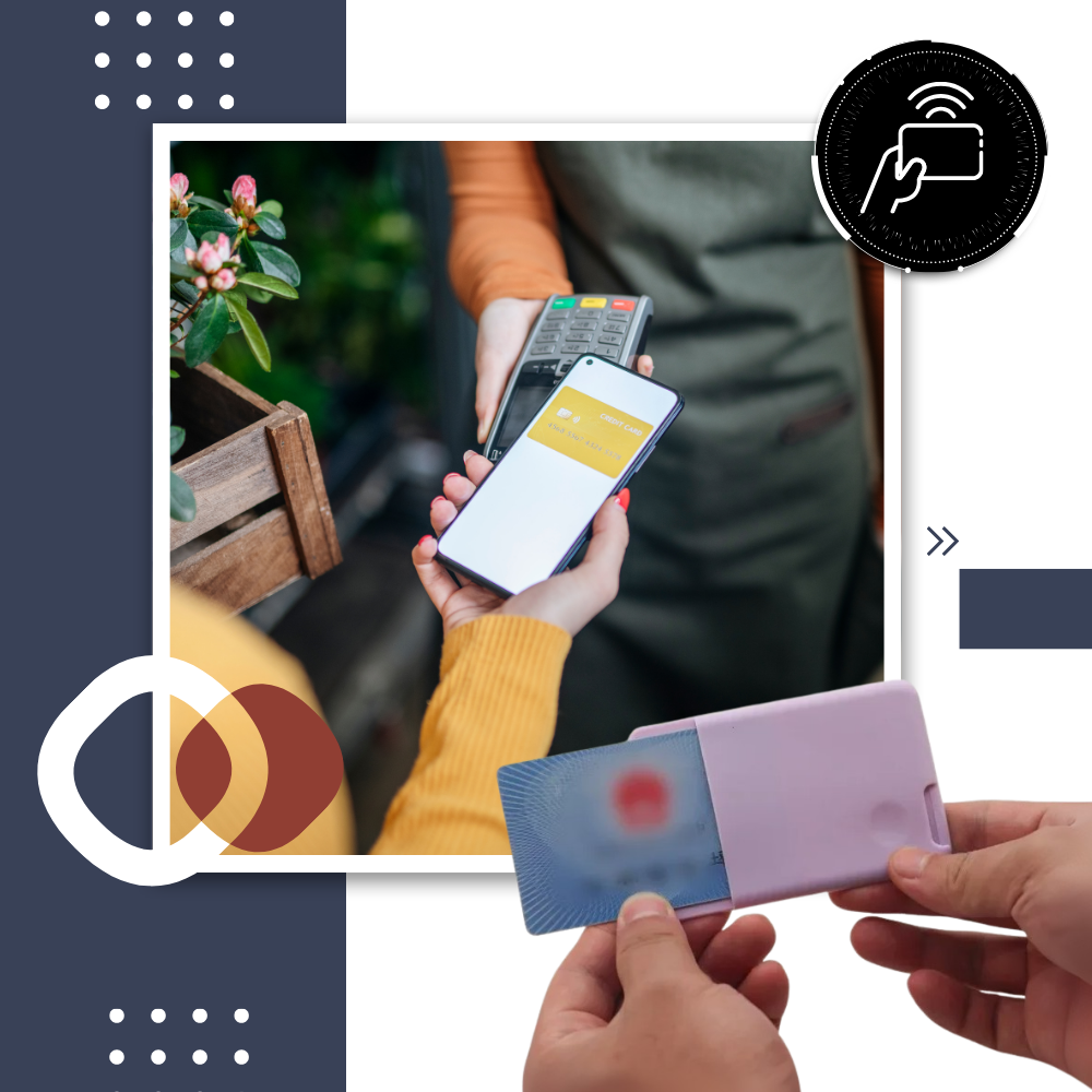 Porta-cartões adesivo para telefone Bosheng, carteira estética para armazenamento de cartões, fixada na parte traseira do celular.