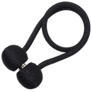 Conjunto de 2 presilhas magnéticas bege para cortinas, acessórios para tratamento de janelas, marca Aetomce.