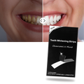 Faixas de branqueamento dental com carvão e hortelã da marca Ailiu, indicadas para cuidados bucais.