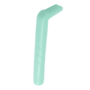 Canudo reutilizável para evitar soluços, marca Aim Dynamics, artigo de festa verde, feito de material durável e ecológico.