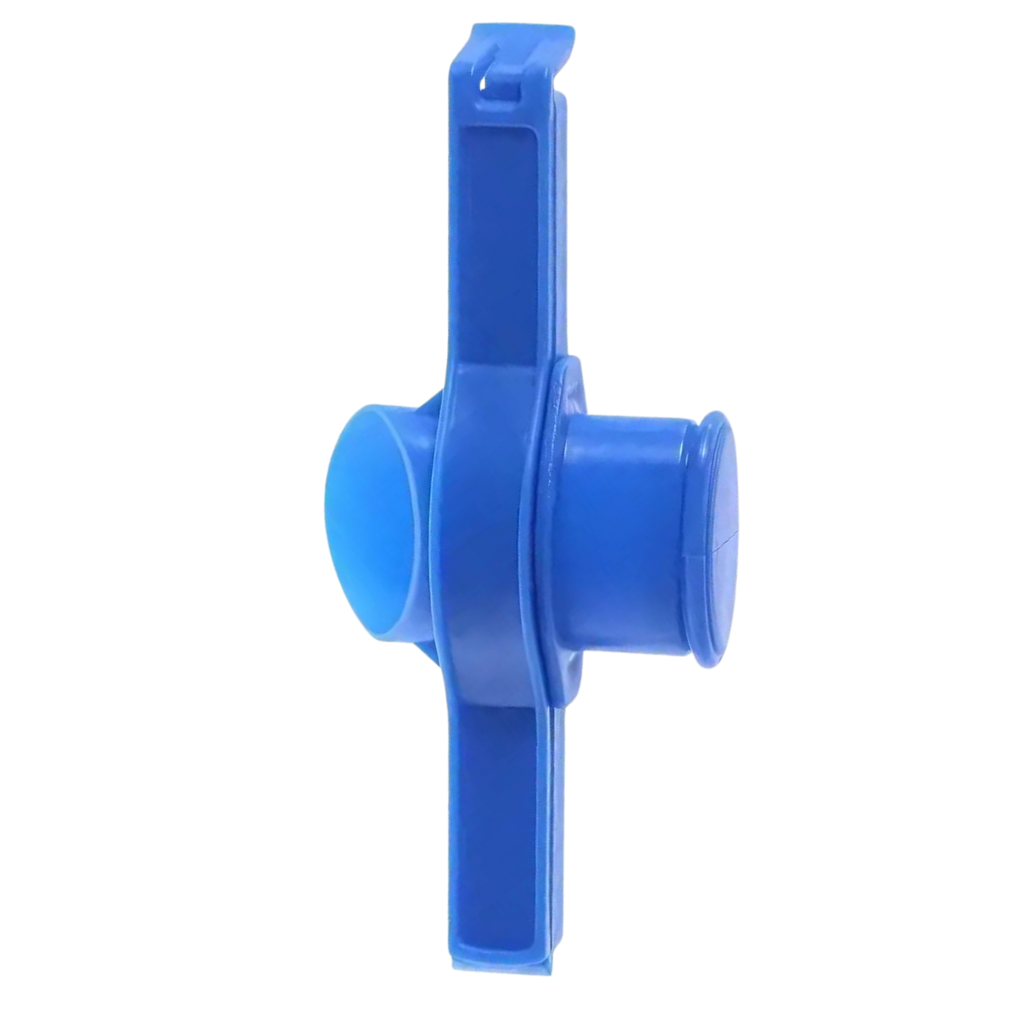 Clips herméticos para sacos de batata chips da The Red Sun, acessórios de armazenamento alimentar em azul.