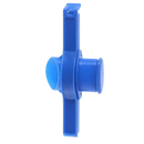 Clips herméticos para sacos de batata chips da The Red Sun, acessórios de armazenamento alimentar em azul.
