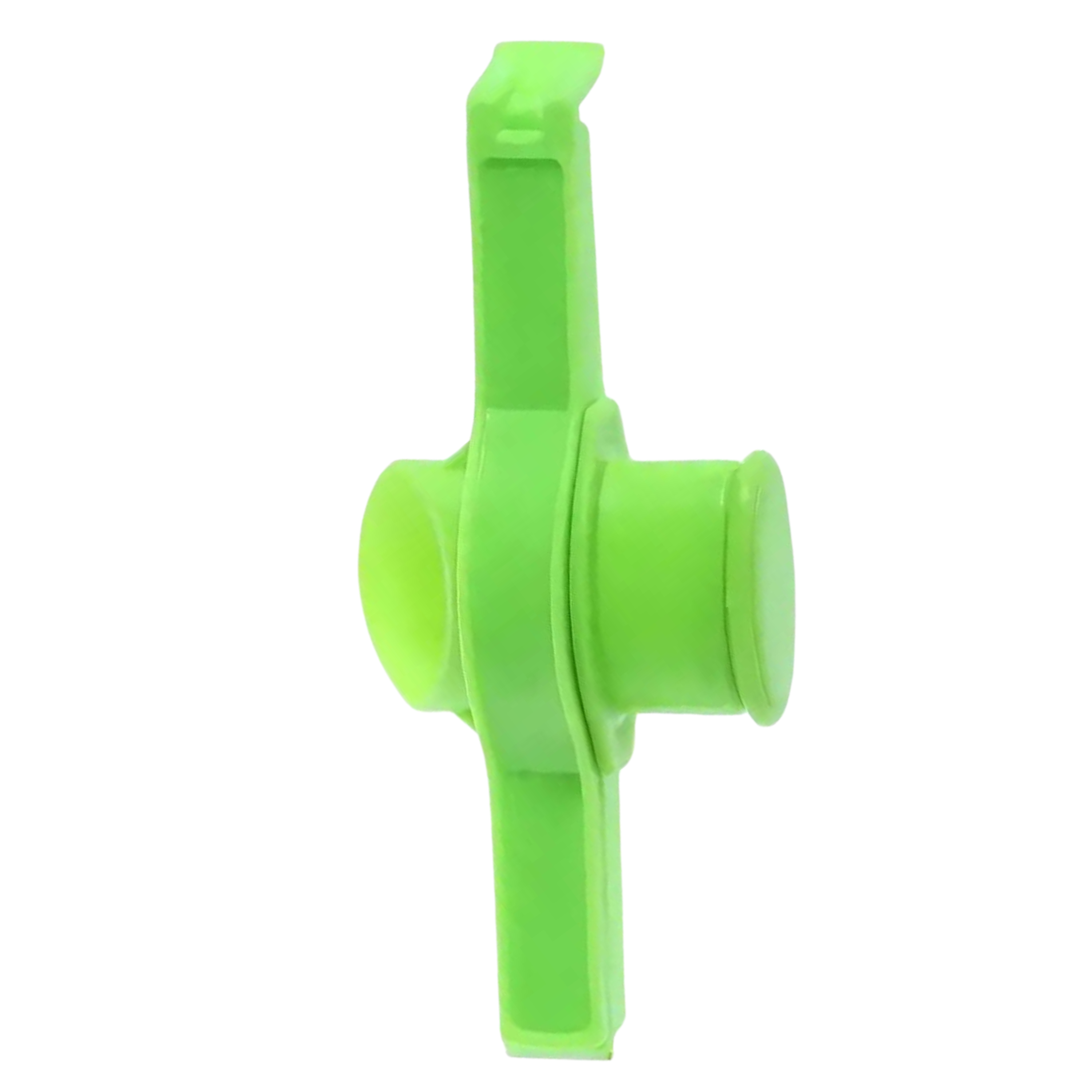 Clips herméticos verdes da The Red Sun para fechar sacos de chips e preservar a frescura dos alimentos.