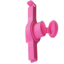 Clips herméticos rosa da The Red Sun para vedar sacos de batata chips, acessório de armazenamento alimentar.