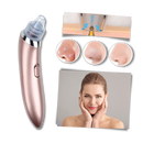 Aspirador de pontos negros da Akloker, dispositivo facial de limpeza de pele com design rosa e tecnologia de extração de cravos.