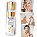 Loção tônica facial com colágeno da Alaparte-Toners, ilumina, anti-idade e revitaliza a pele com fórmula clareadora.
