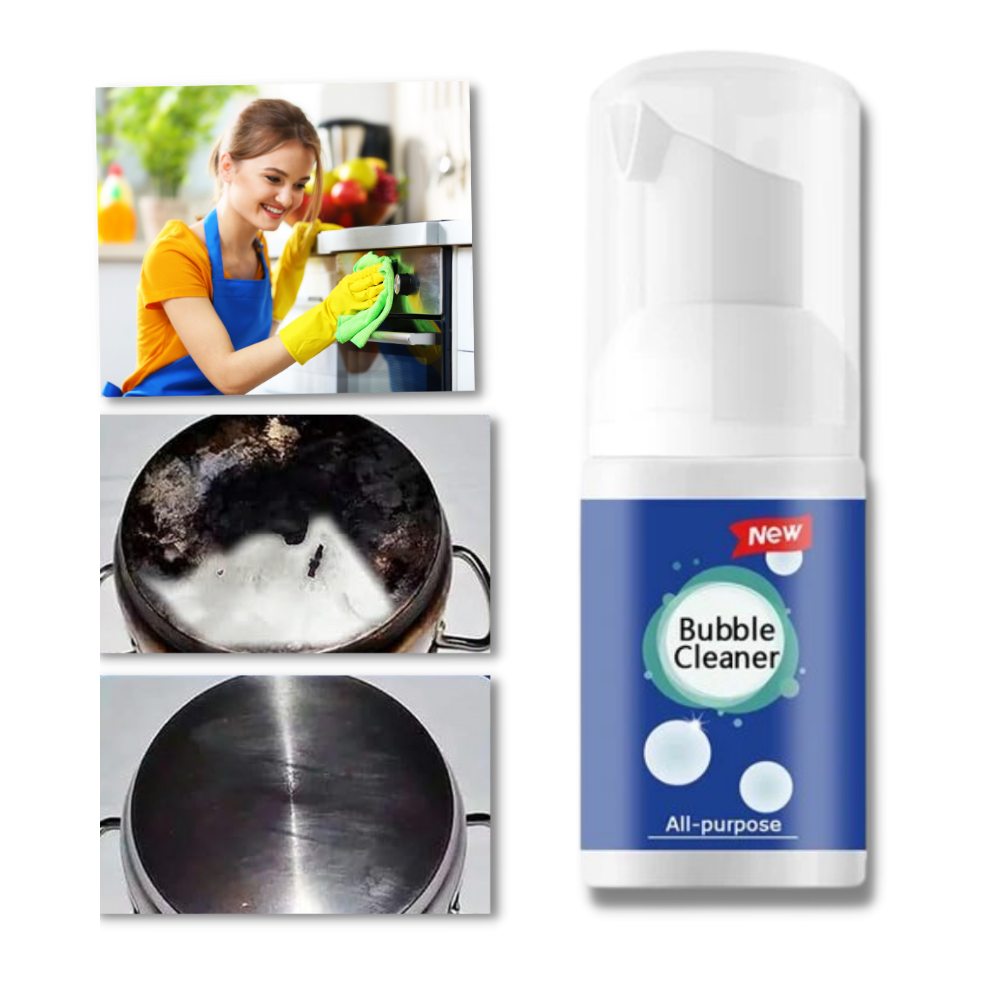 Spray de limpeza universal Miarhb para uso doméstico, embalagem com spray e líquido transparente para limpeza geral.