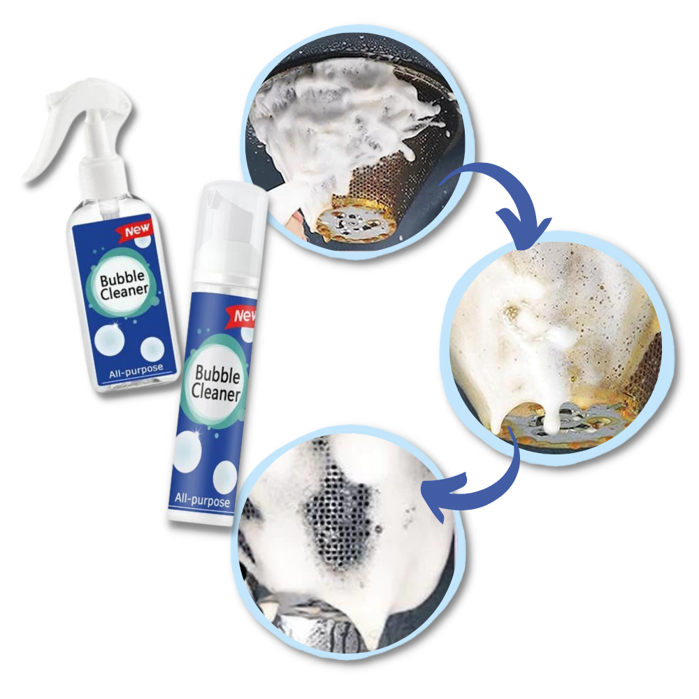 Spray de limpeza universal Miarhb para uso doméstico, com embalagem prática e design azul para limpeza eficiente.