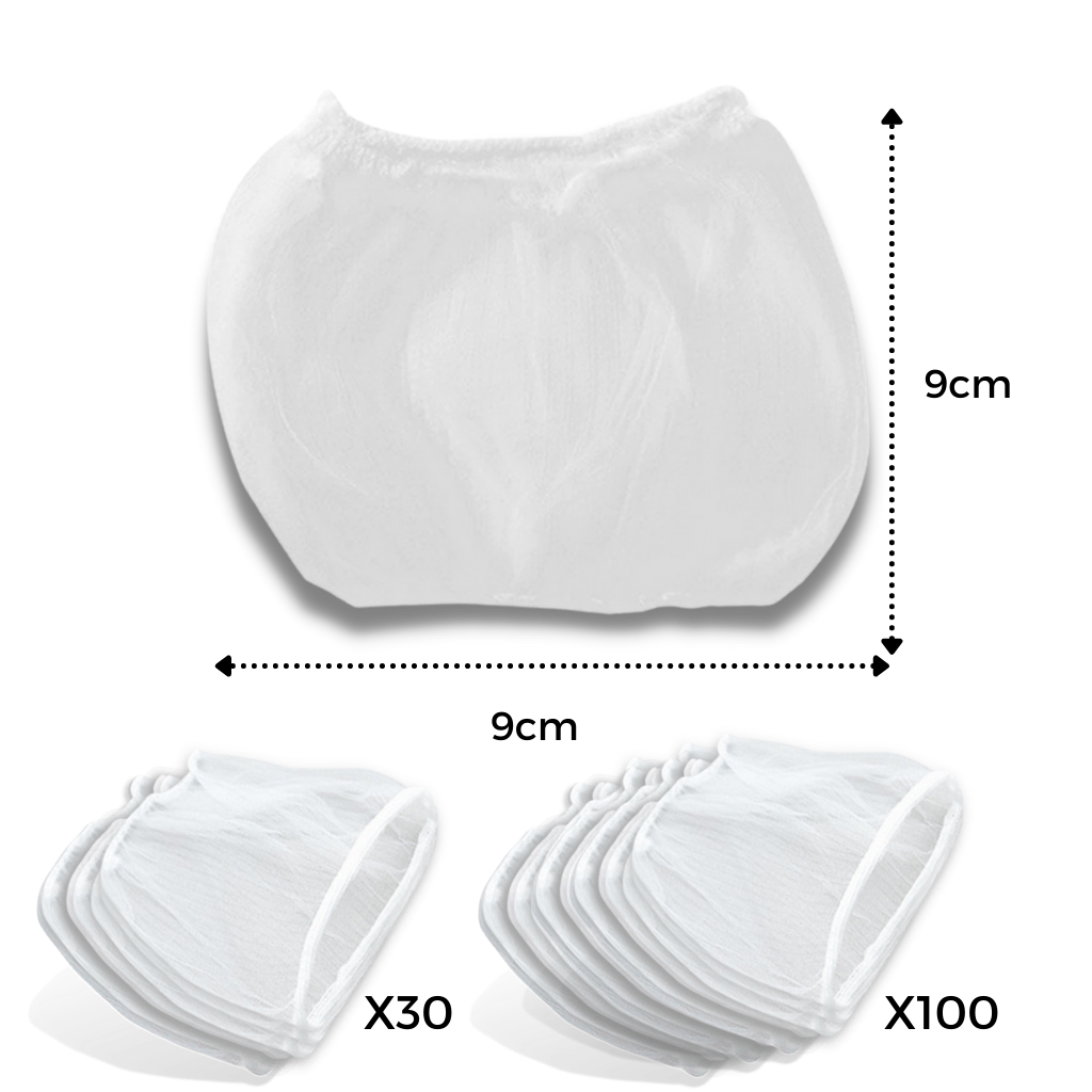 Conjunto de 30 filtros de malha para pia de cozinha da marca Allreds, peças de material de encanamento.