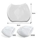 Conjunto de 30 filtros de malha para pia de cozinha da marca Allreds, peças de material de encanamento.