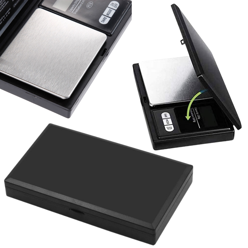 Balança digital de bolso American Weigh Scales, acessório para ferramentas de medição e detectores, com visor digital compacto.
