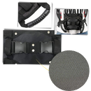 Cinto de segurança para passageiro de moto da marca Ametoys, resistente e confortável para condução segura.