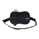 Cinto de segurança para passageiro de moto da marca Ametoys, com detalhes de fixação e material resistente para segurança.