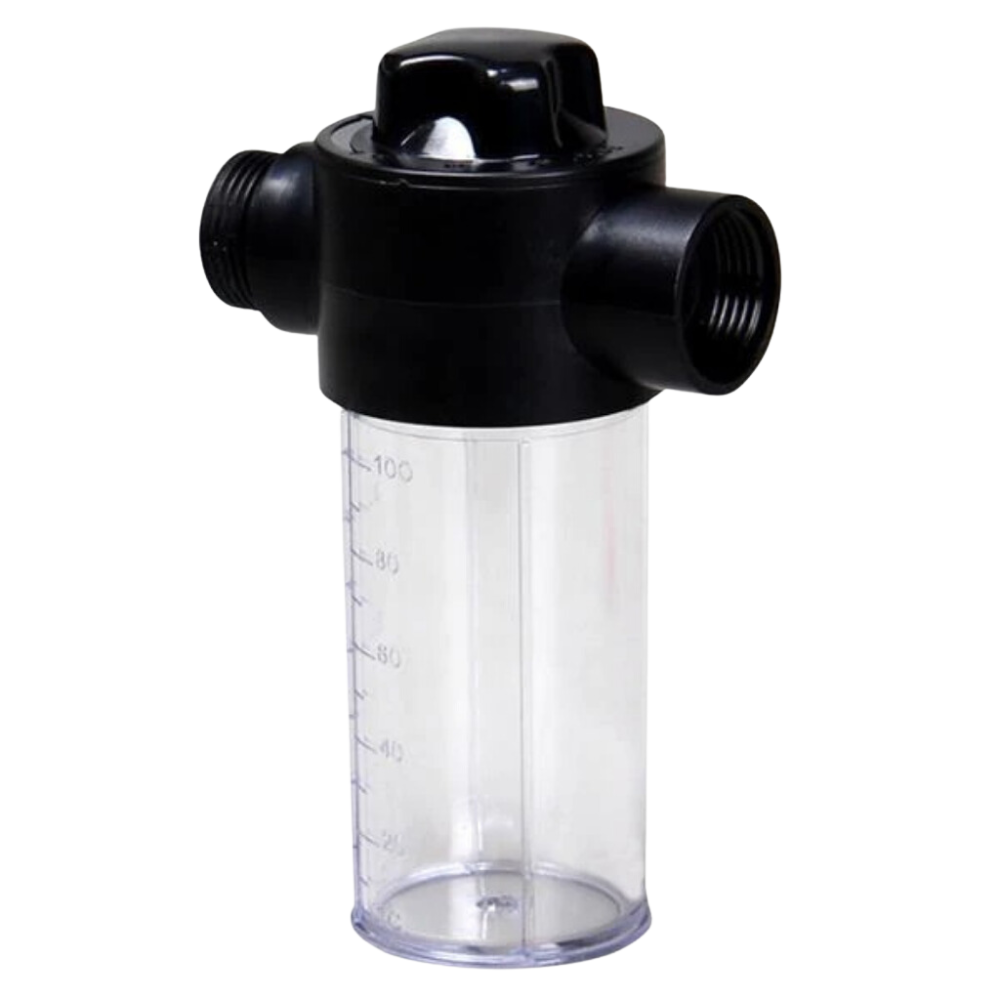 Bouteille de mousse pour laveuse à pression Amleso, 100ml, utilisée pour arrosage et irrigation.