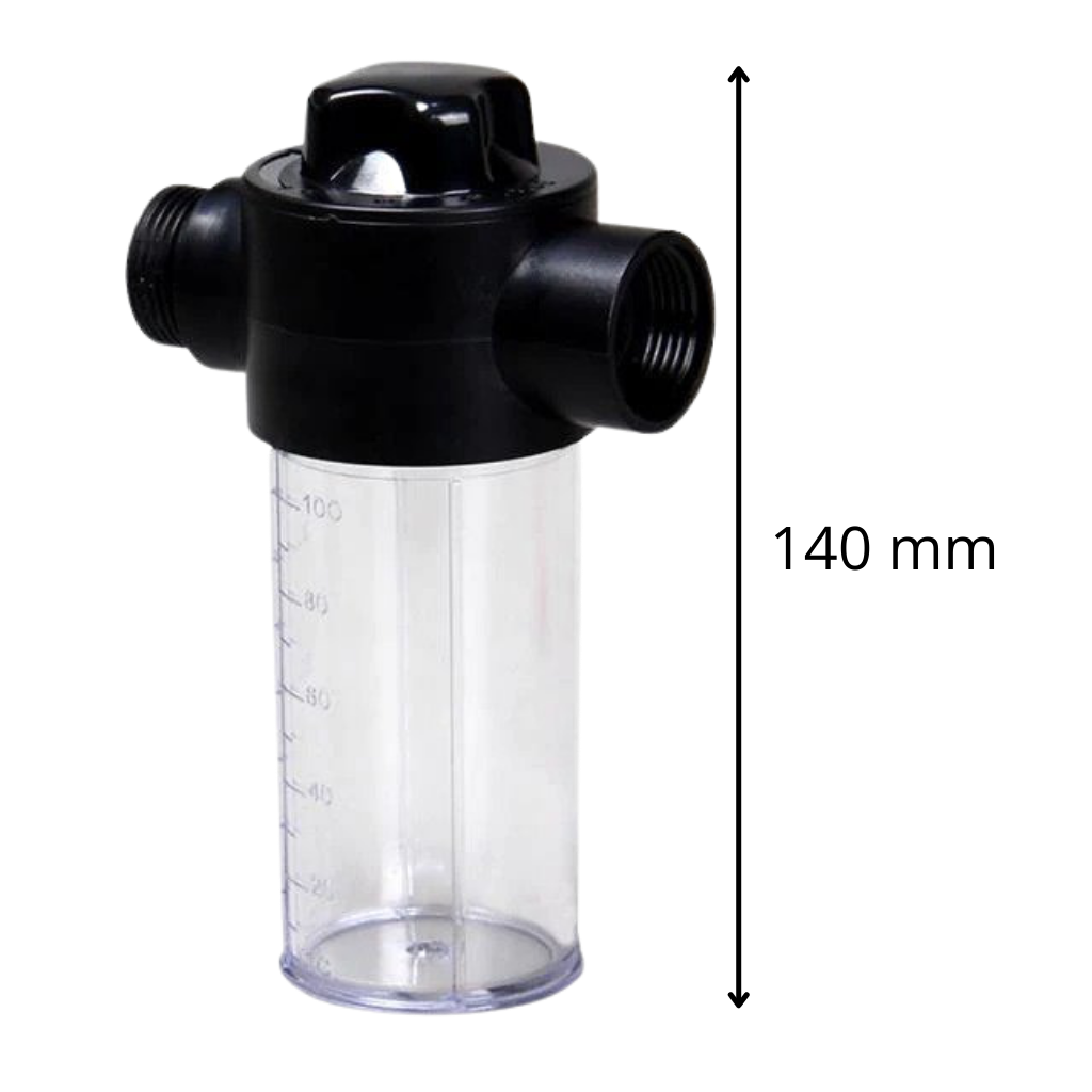 Bouteille de mousse Amleso de 100ml pour laveuse à pression, outil d'arrosage et irrigation.