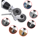 Conjunto de 6 peças de coupe-plaques para perceuse elétrica Ana, ferramentas elétricas multi-usages para cortes precisos